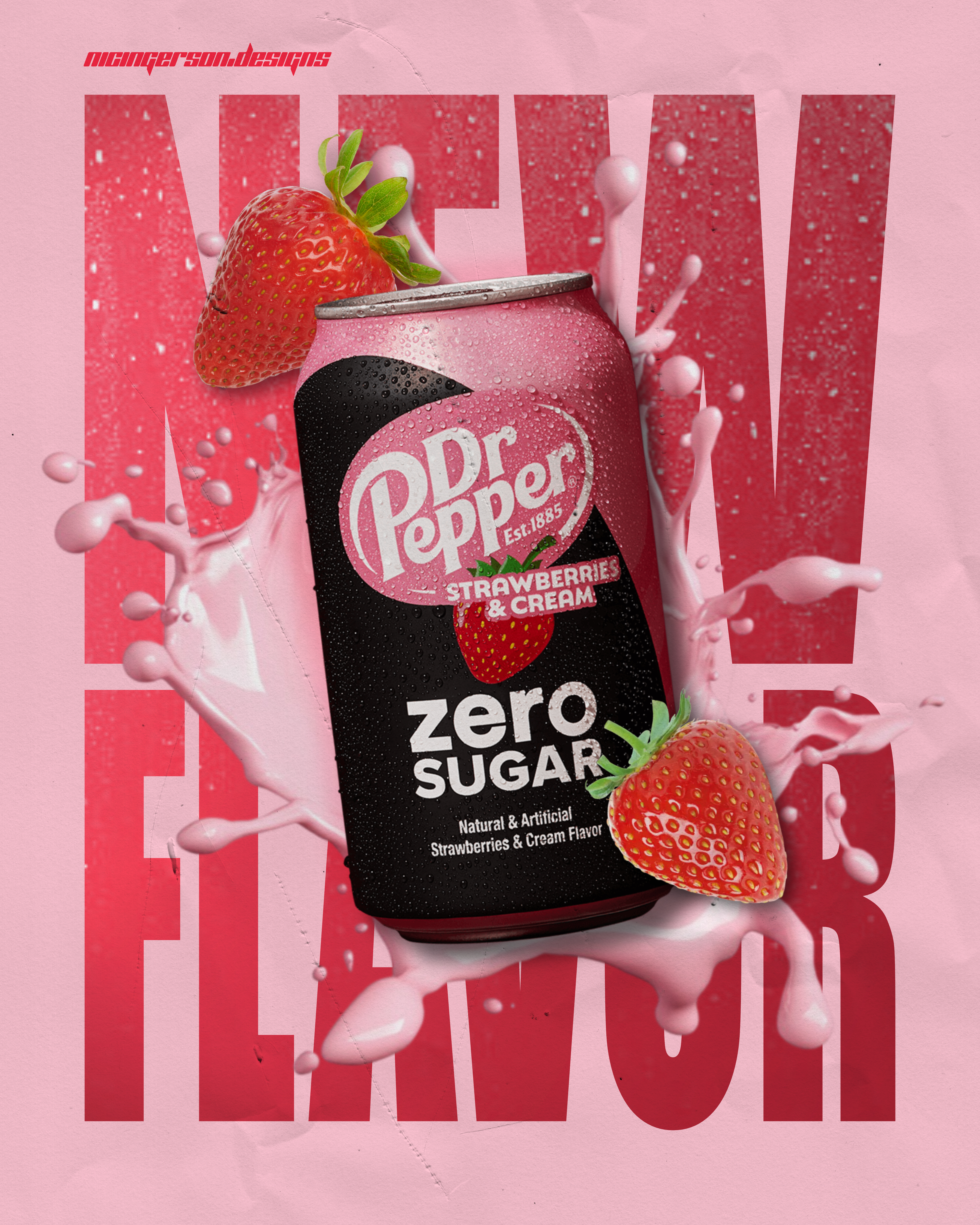 DR PEPPER STRAWBERRIES AND CREAM